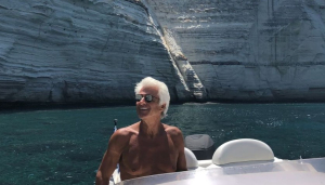 Αντώνης Λυμπέρης: To συγκινητικό αντίο της συζύγου του Έλενας Μακρή - «Πέτα ψηλά αγάπη μου»