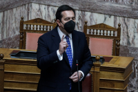 Ο Μηταράκης επέμεινε στον χαρακτηρισμό «πραγματικοί πρόσφυγες» για τους Ουκρανούς