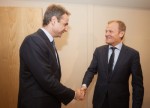 Ριζική διαφωνία Μητσοτάκη με δηλώσεις Τουσκ για μεταναστευτικό