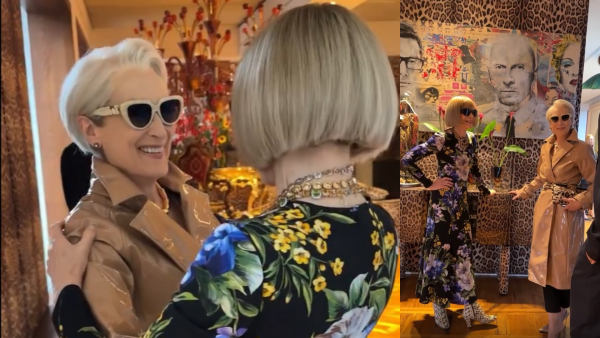 «The Devil Wears Prada 2»: Η θρυλική συνάντηση της Μέριλ Στριπ με την Άννα Γουίντουρ