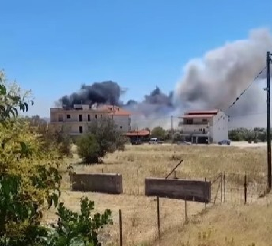 Φωτιά τώρα στο Μενίδι, ήχησε «112»