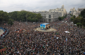 Ξεσηκώθηκαν οι Ισπανοί: Πάνω απο 500.000 στους δρόμους για την στεγαστική κρίση και έμβλημα την Μαρικάρμεν (Εικόνες - Βίντεο)