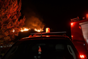 Σύλληψη για τη φωτιά στις Σέρρες - Καίνε ακόμα διάσπαρτες εστίες