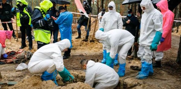 «Φρίκη» στην Ουκρανία: Βρέθηκαν πτώματα με ακρωτηριασμένα τα γεννητικά όργανα (βίντεο)