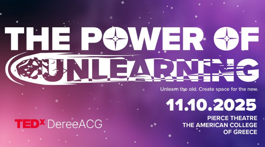 Το TEDxDereeACG επιστρέφει δυναμικά με το πρώτο του φυσικό event με θέμα «The Power of Unlearning»