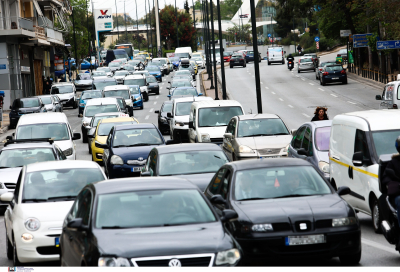 Κίνηση στους δρόμους: Πού υπάρχει συμφόρηση στην κυκλοφορία των οχημάτων