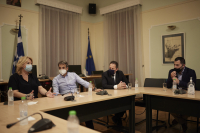 Στη Χαλκίδα o Μητσοτάκης - Συναντήσεις με Σπανό και Βάκα: Άμεση η αντιμετώπιση των καταστροφών από τη «Θάλεια»