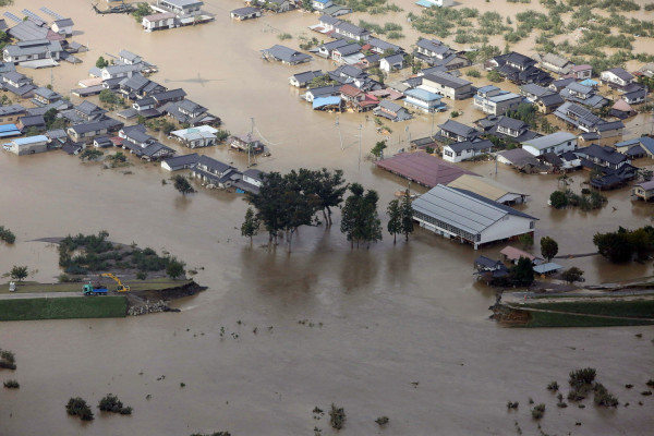 Ιαπωνία: Μακραίνει ο κατάλογος των νεκρών από τον τυφώνα Χαγκίμπις - Πλημμύρες