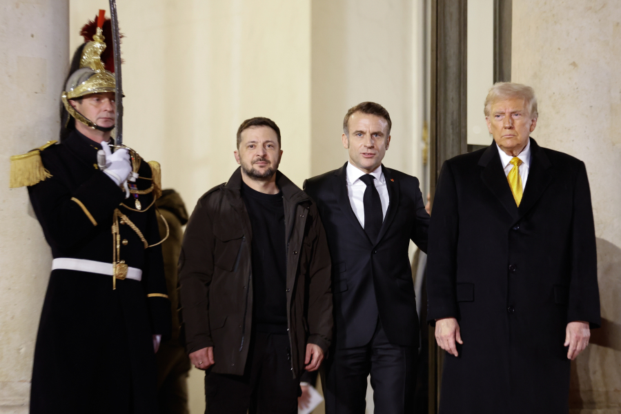 Το παρασκήνιο της συνάντησης Τραμπ - Μακρόν - Ζελένσκι