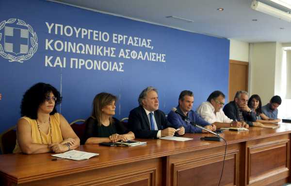 Εργασιακά, ασφαλιστικό και κοινωνική αλληλεγγύη στο επίκεντρο συνέντευξης τύπου στην ΔΕΘ