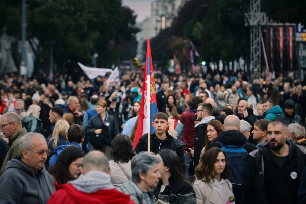Ένα κίνημα της Gen Z ετοιμάζεται να ανατρέψει τον ισχυρότερο άνδρα της Σερβίας