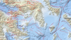 Σεισμός 3,2 στην Σαρωνίδα - Τα ρήγματα του Σαρωνικού (Χάρτης)