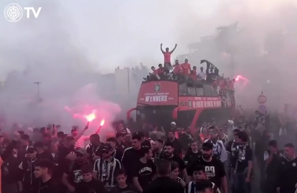 «Φλέγεται» το Ηράκλειο για τον Κυπελλούχο ΟΦΗ - Εντυπωσιακές στιγμές στη φιέστα (Βίντεο)