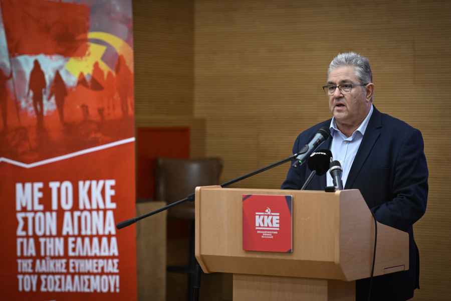 Κουτσούμπας από Ρόδο: «Το τουρκολιβυκό μνημόνιο είναι ένα ακόμα χαστούκι στα παραμύθια της κυβέρνησης»