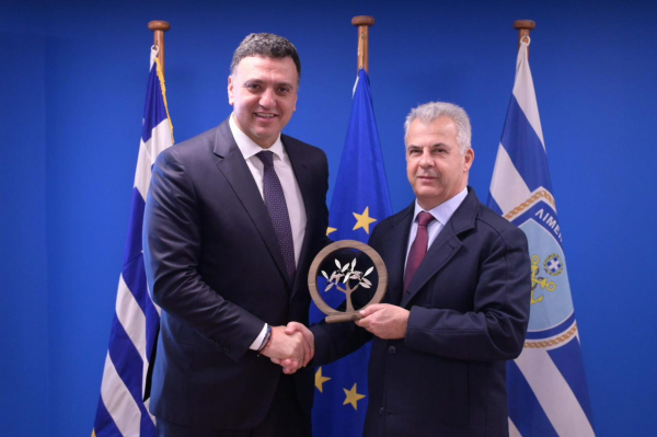 Κικίλιας: «Ενισχύουμε την επιχειρησιακή συνεργασία Ελλάδας - Κύπρου στη θαλάσσια ασφάλεια»