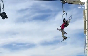 ΗΠΑ: Σκιέρ κρέμεται από λίφτ στην Καλιφόρνια