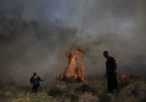 Υπό έλεγχο η φωτιά στον Πάρνωνα - Κάηκαν 150 στρέμματα δάσους 