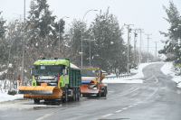 Προελαύνει η κακοκαιρία: Νέα χιόνια και παγετός - Η κατάσταση στους δρόμους, πού χρειάζονται αλυσίδες