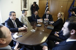 Σε εξέλιξη η συνάντηση Βασιλειάδη με τους «Big Four» του ελληνικού ποδοσφαίρου