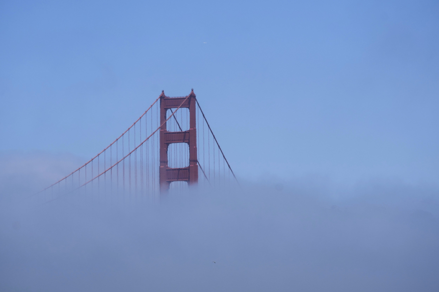 Βίντεο drone: Η ομίχλη «καταπίνει» το Σαν Φρανσίσκο