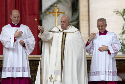 Η ειρήνη το κεντρικό μήνυμα του πασχαλινού μηνύματος του Πάπα Φραγκίσκου