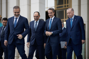 Η κοινή δήλωση μετά την συνάντηση Μητσοτάκη - Ερντογάν