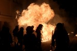 Eπεισοδιακή νύχτα με πέτρες και μολότοφ στα Εξάρχεια
