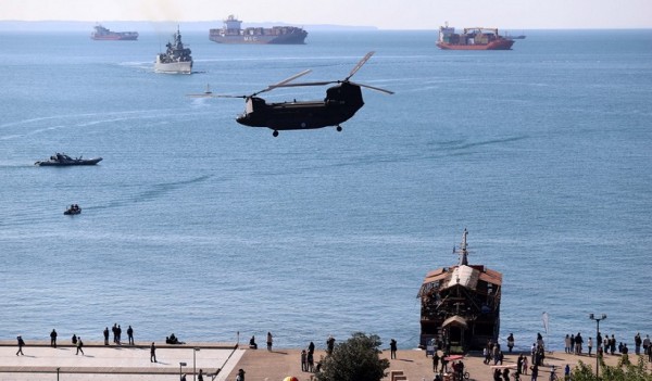 Εντυπωσίασαν οι ΟΥΚαδες και το πολεμικό Ναυτικό στη Θεσσαλονίκη