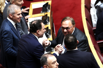 Δημήτρης Καλογερόπουλος: Η έκπληξη κατά την ορκωμοσία του στη Βουλή
