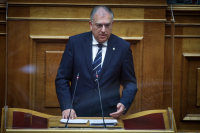 Συνάντηση Τάκη Θεοδωρικάκου με τον νέο πρέσβη των ΗΠΑ στην Αθήνα