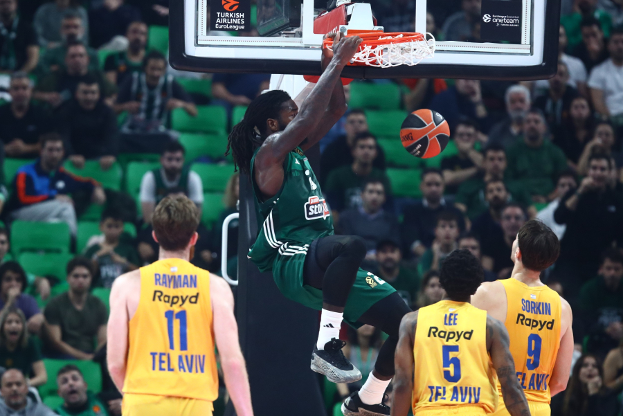 Παναθηναϊκός AKTOR - Μακάμπι: 93-87 και ψυχή στο τελευταίο πεντάλεπτο