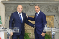 Μητσοτάκης στον πρόεδρο του Λιβάνου: «Η Ελλάδα στέκεται σταθερά δίπλα σας»