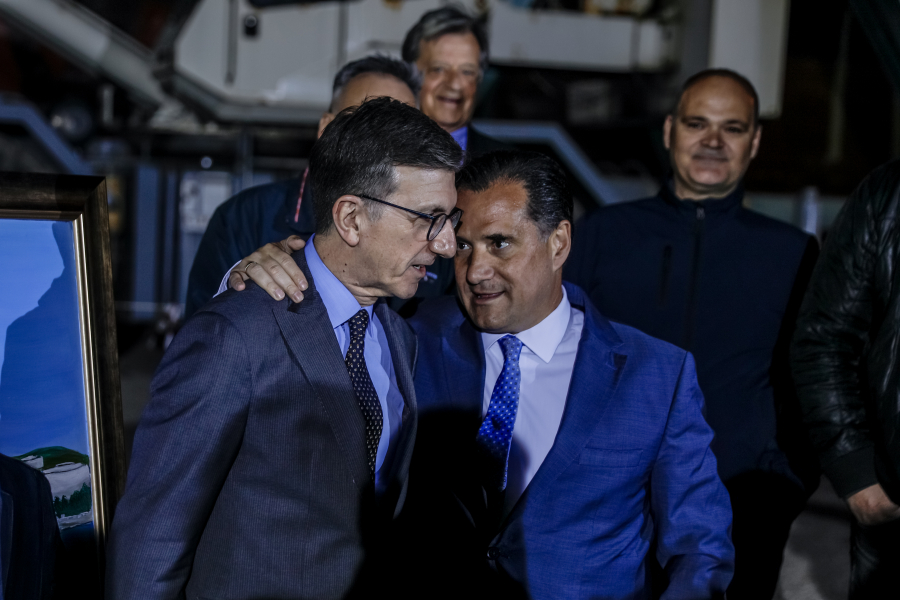 Ο Άδωνις στο πλευρό του Πορτοσάλτε