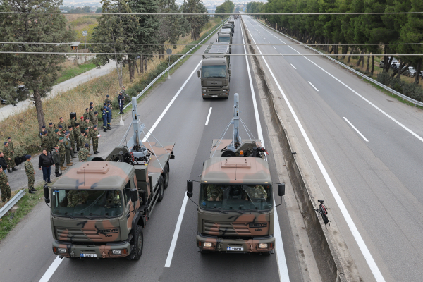 28η Οκτωβρίου: Εικόνες από τη δοκιμαστική παρέλαση στη Θεσσαλονίκη