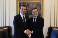 Συνάντηση Δούκα - Ιμάμογλου: «Δέσμευσή μας να συνεργαστούμε στενά»