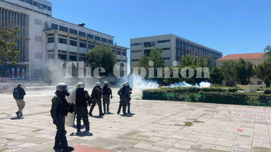 Ένταση και επεισόδια στο ΑΠΘ μετά την ανακατάληψη στεκιού