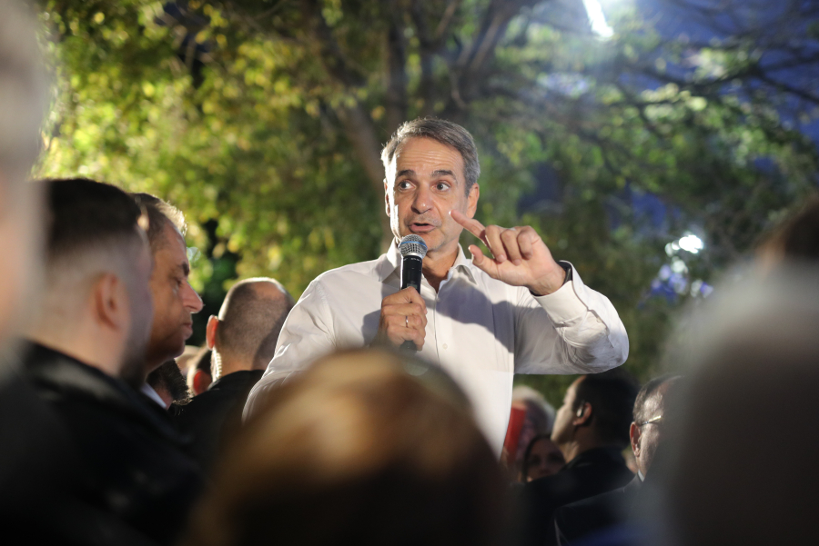 Μητσοτάκης από Βριλήσσια: «Η αυτοδυναμία είναι πολιτικός μονόδρομος για τη χώρα»