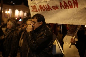 Πορεία στο κέντρο της Αθήνας κατά της επίσκεψης Ερντογάν