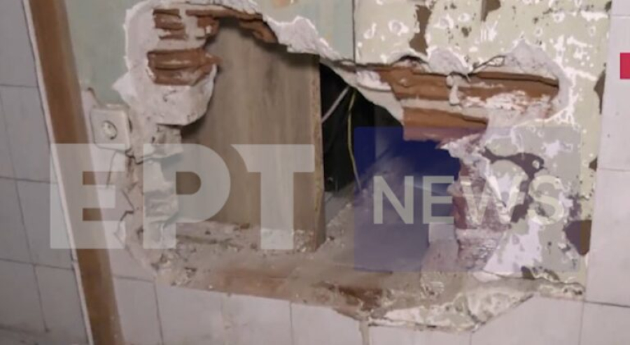 Άνοιξε τρύπα στον τοίχο και λήστεψε φαρμακείο