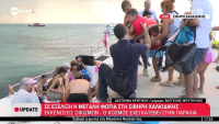Σίβηρη: Πύρινη κόλαση στη Χαλκιδική - Επιχείρηση απεγκλωβισμού από την παραλία