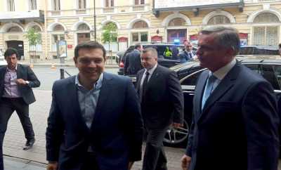 Στην Αγία Πετρούπολη βρίσκεται ο Αλέξης Τσίπρας ΑΠΕ/ΜΠΕ
