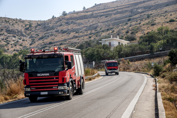 Φωτιά τώρα στον Δήμο Νέστου