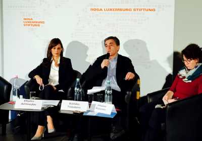 Τις ελληνικές θέσεις για τα εργασιακά παρουσίασε η Αχτσιόγλου σε Γερμανούς βουλευτές