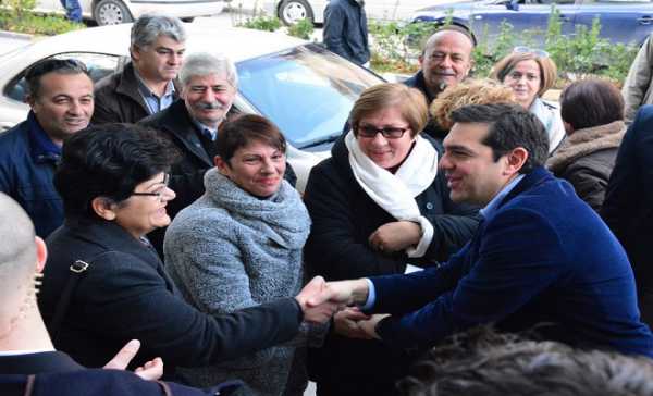 Ο πρόεδρος του ΣΥΡΙΖΑ Αλέξης Τσίπρας επισκέφτηκε την Αργολίδα, στο πλαίσιο της προεκλογικής εκστρατείας. ΑΠΕ-ΜΠΕ /ΜΠΟΥΓΙΩΤΗΣ ΕΥΑΓΓΕΛΟΣ