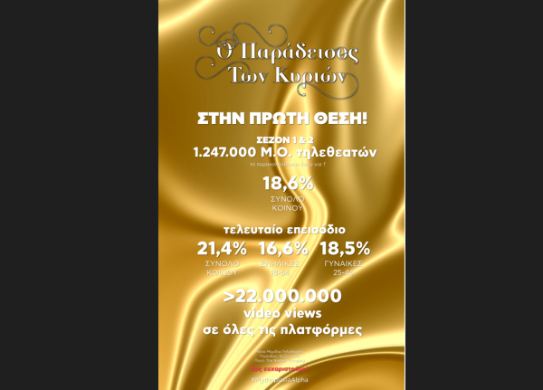 Ο Παράδεισος των Κυριών: Το εντυπωσιακό φινάλε και η πρωτιά στην τηλεθέαση