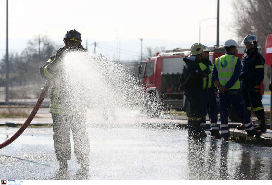 Θεσσαλονίκη: Διαρροή φυσικού αερίου στον κόμβο της Θέρμης - Η ανακοίνωση της Enaon EDA