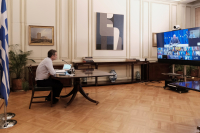 Μητσοτάκης σε Ευρωπαίους ηγέτες: «Ανάγκη να υπάρξει κοινή προμήθεια αερίου από την ΕΕ»