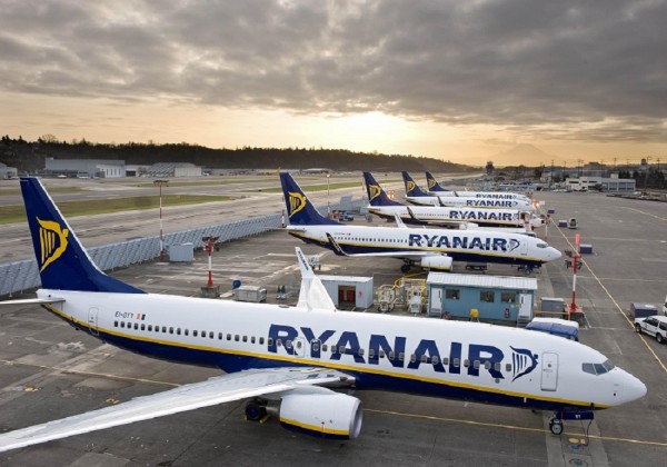 Ryanair: Πέντε νέα δρομολόγια από Φρανκφούρτη προς Ελλάδα