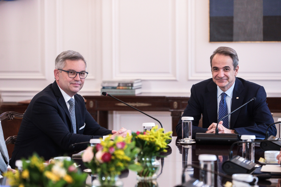 Μητσοτάκης σε Μπρίνερ: Η Ελλάδα βρίσκεται στην πρώτη γραμμή της μεταναστευτικής κρίσης