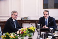 Μητσοτάκης σε Μπρίνερ: Η Ελλάδα βρίσκεται στην πρώτη γραμμή της μεταναστευτικής κρίσης